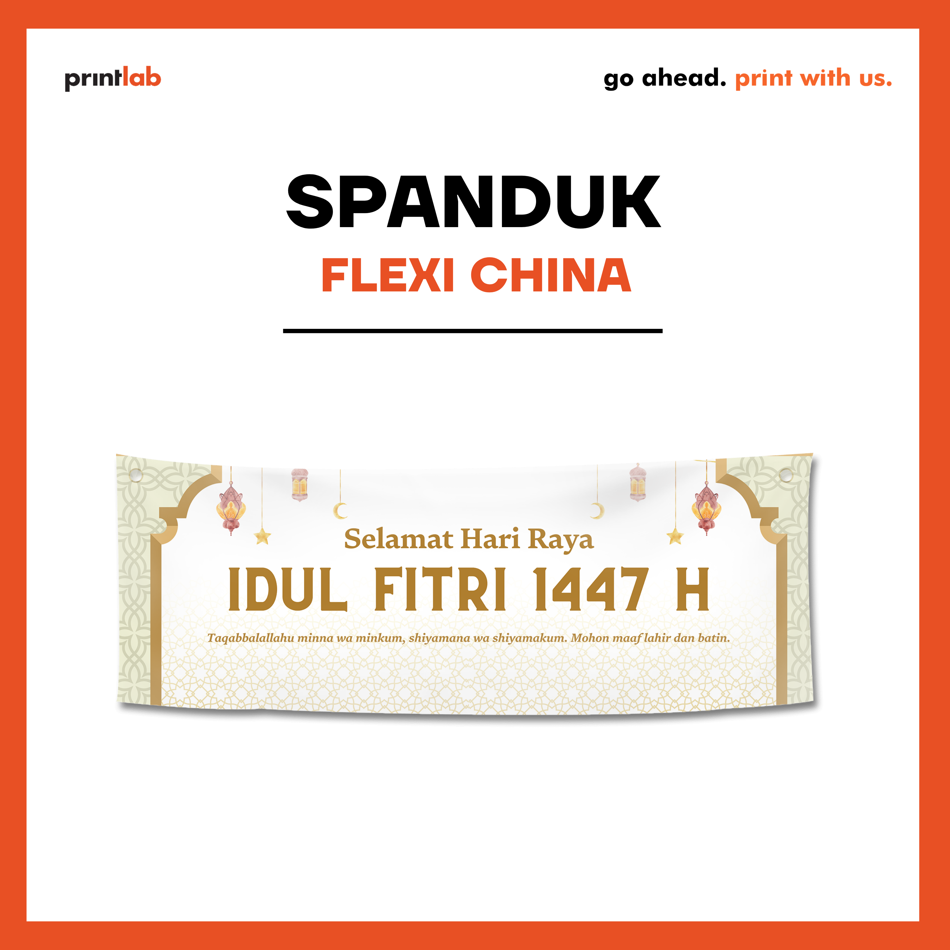 CETAK SPANDUK FLEXI CHINA 280