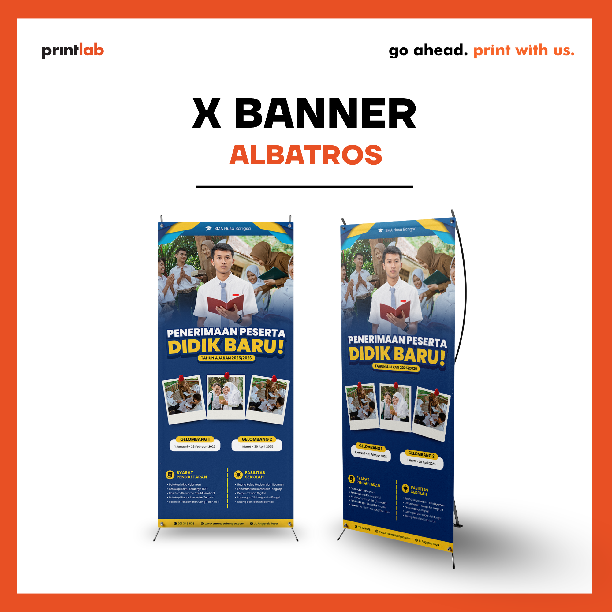 CETAK X BANNER ALBATROS