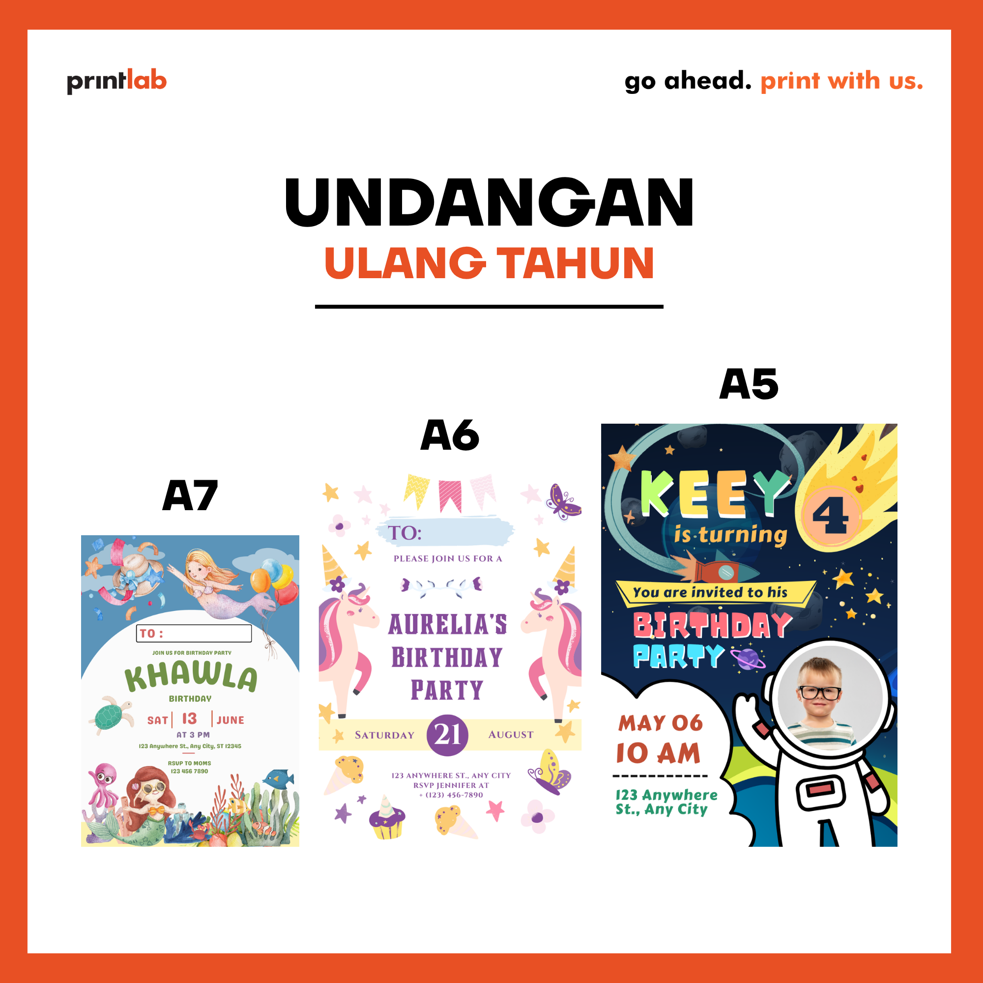 UNDANGAN ULANG TAHUN